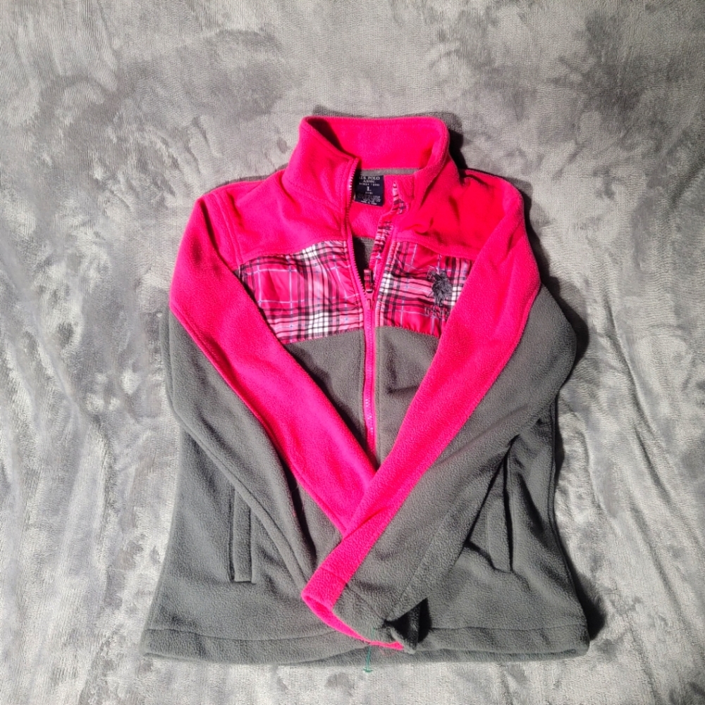 U.S. Polo Assn. Fleece Zip Up Jacket